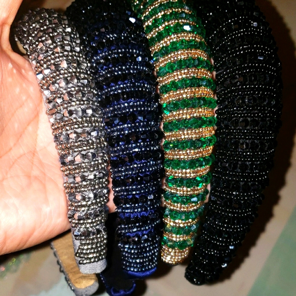 Trendy Headbands with Rhinestones